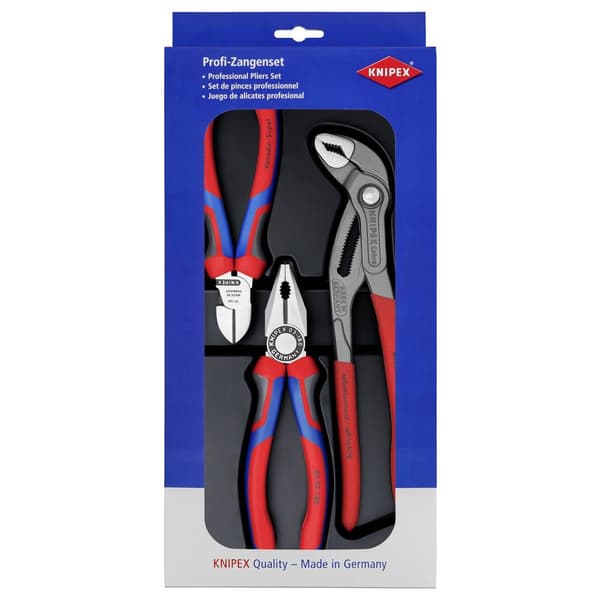 Knipex 00 20 09 V01 Tång-set Verkstad 3 delar
