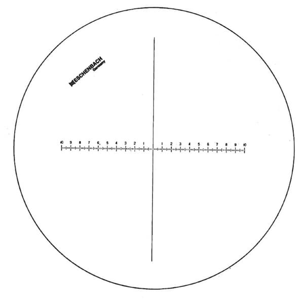 Eschenbach 115201 precisionsskala Linsstorlek: (Ø) 23 mm
