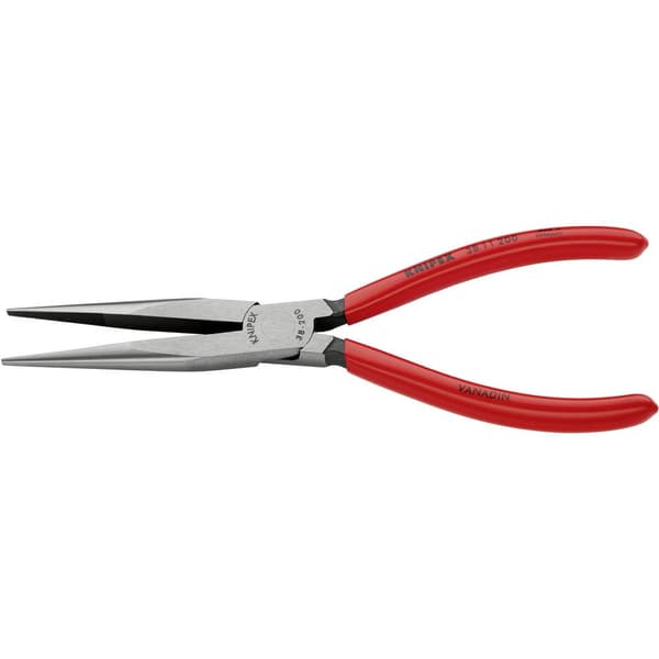 Knipex 38 11 200 Elektronik och finmekanik Flat rundtång Rak Vanadin-elektrostål 200 mm