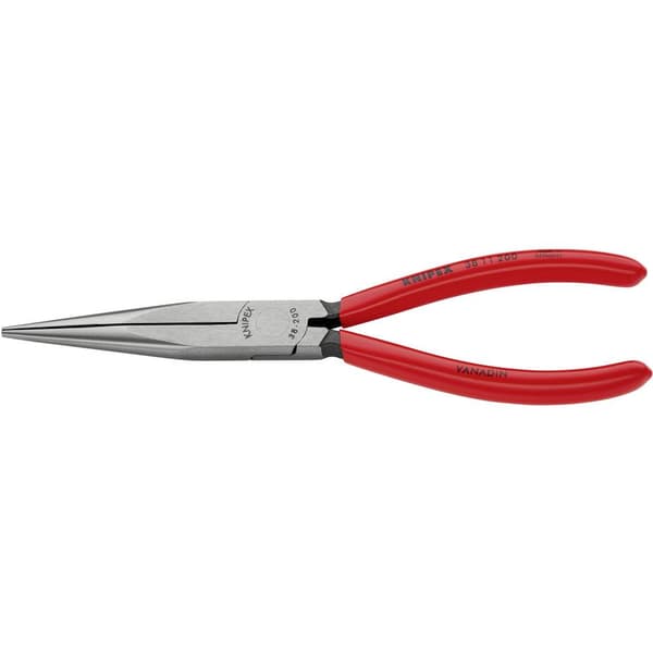 Knipex 38 11 200 Elektronik och finmekanik Flat rundtång Rak Vanadin-elektrostål 200 mm