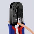 Miniatyrbild 4 av 4: Knipex 97 51 10 Crimptång Modularkontakt (västerländsk) RJ11, RJ12, RJ45