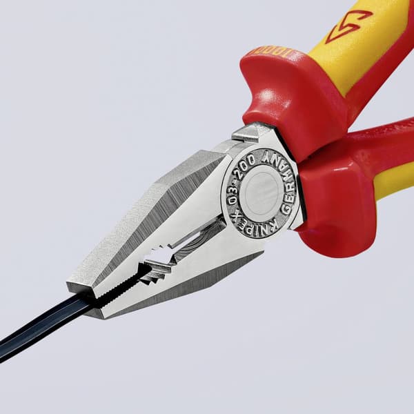 Knipex 03 06 200 VDE Kombinationstång 200 mm DIN ISO 5746, DIN EN 60900