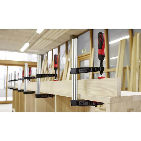 Skruvtving av aducergods TG-2K 1000/120 Bessey TG100S12-2K Spännvidd (max.):1000 mm Gapdjup:120 mm