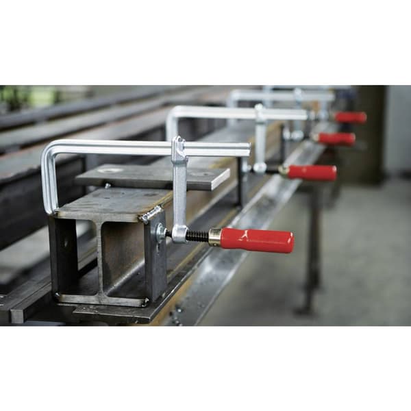 Skruvtving helt i stål Classix GS 100/50 Bessey GS10 Spännvidd (max.):100 mm Gapdjup:50 mm