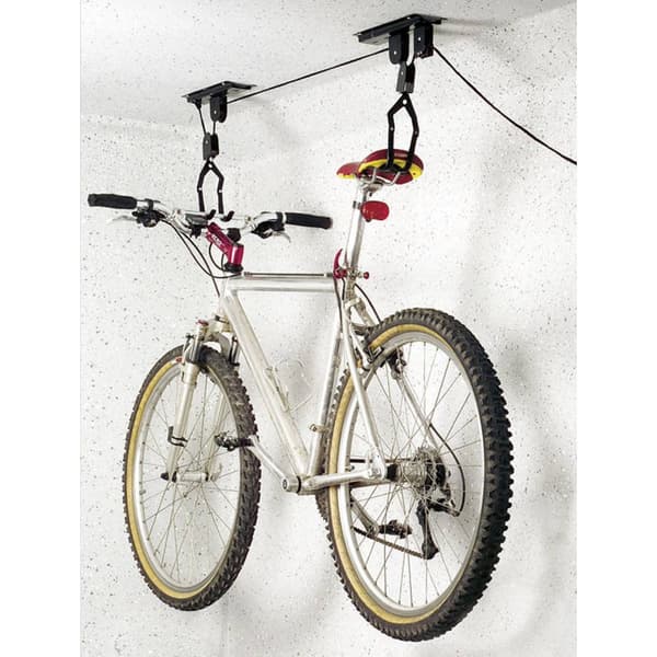 Cykellift Taklyft,Antal parkeringsplatser=1,Eufab,16411,Stål,Svart