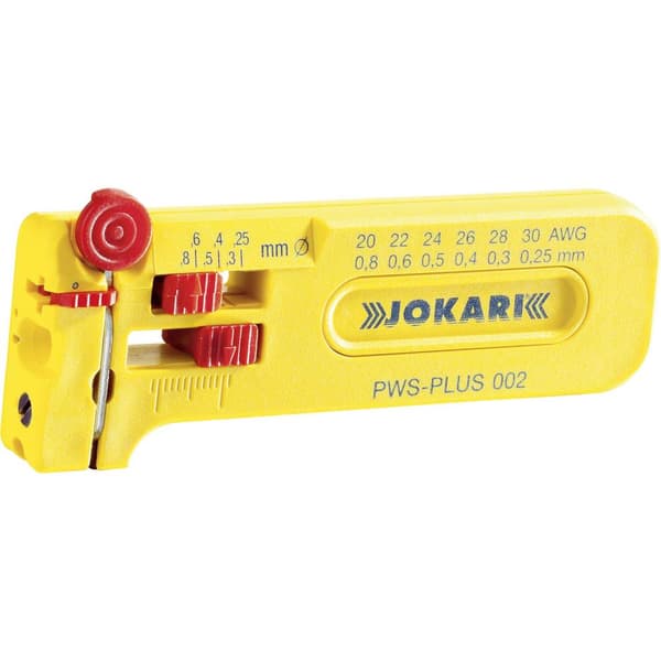 Jokari 40025 PWS Plus 002 Kabelskalare Lämplig för PVC-trådar, PTFE-trådar 0.25 till 0.80 mm