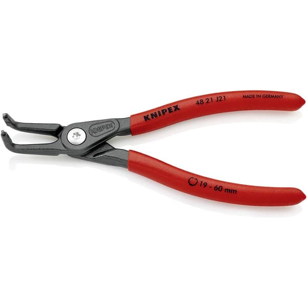 Knipex 48 21 J21 Låsringstång Passar till Innerring 19-60 mm Spetsform Vinklad 90°