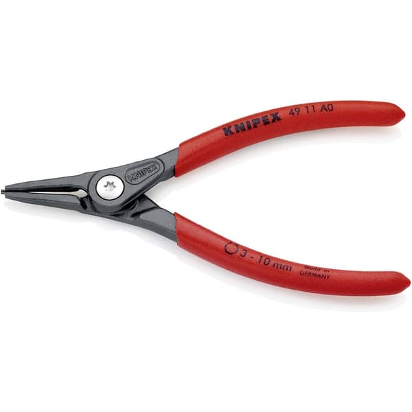 Knipex 49 11 A0 Låsringstång Passar till Ytterring 3-10 mm Spetsform rak