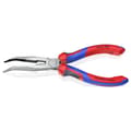 Miniatyrbild 2 av 5: Knipex 26 22 200 Verkstad Flat rundtång Böjda 40° Vanadin-elektrostål 200 mm