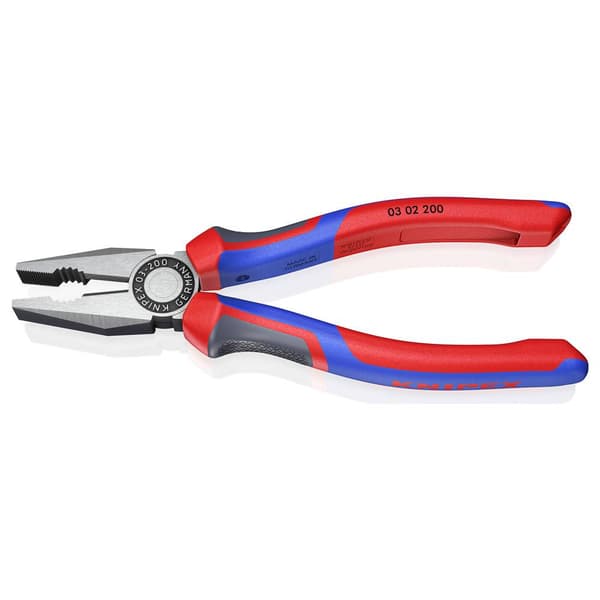 Knipex 03 02 200 Verkstad Kombinationstång 200 mm DIN ISO 5746