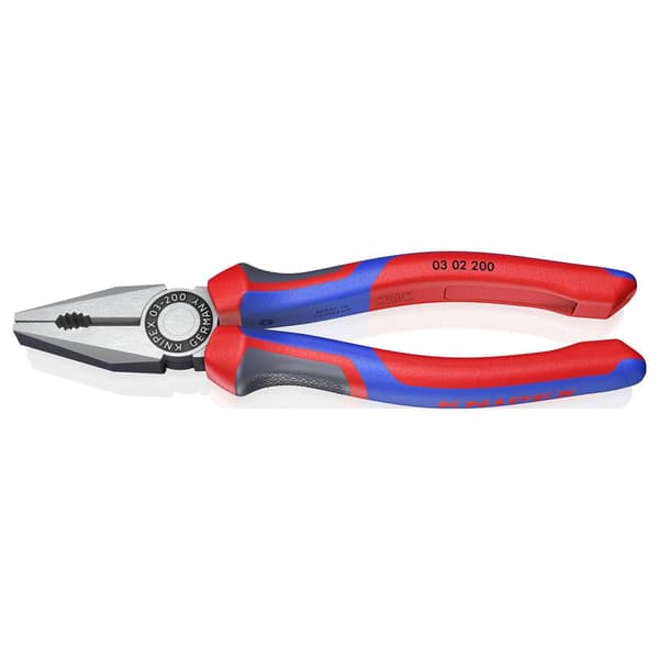 Knipex 03 02 200 Verkstad Kombinationstång 200 mm DIN ISO 5746