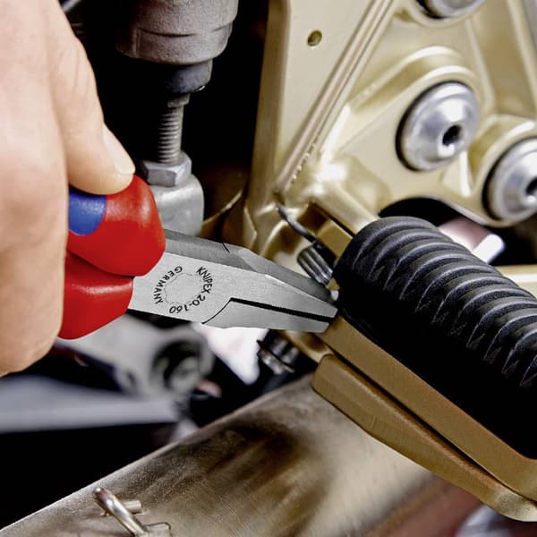 Knipex 20 01 125 Elektronik och finmekanik Flat tång Rak Krom-vanadium elektriskt stål 125 mm