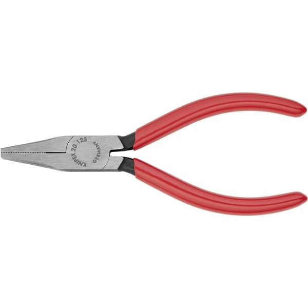 Knipex 20 01 125 Elektronik och finmekanik Flat tång Rak Krom-vanadium elektriskt stål 125 mm