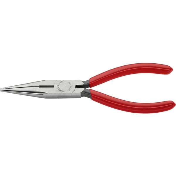 Knipex 25 01 160 Elektronik och finmekanik Flat rundtång Rak Vanadin-elektrostål 160 mm