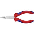 Miniatyrbild 2 av 4: Knipex 25 05 140 Elektronik och finmekanik Flat rundtång Rak Vanadin-elektrostål 140 mm