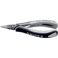 Miniatyrbild 3 av 4: Knipex 34 22 130 ESD ESD Flat rundtång Rak Krom-vanadium kullagerstål 135 mm