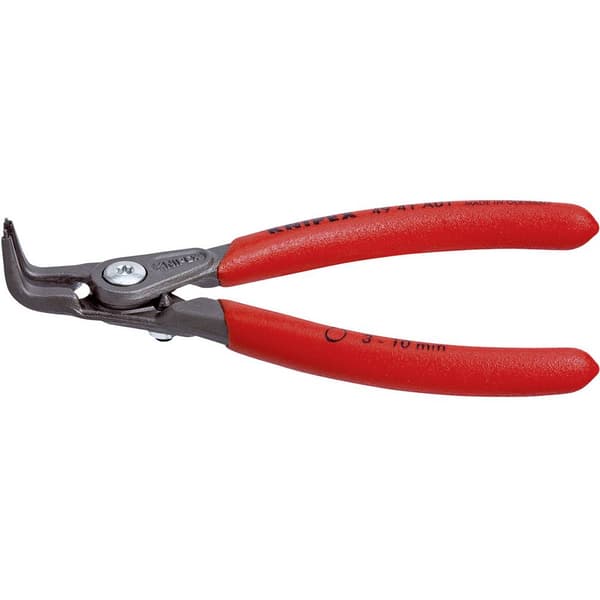 Knipex 49 41 A01 Låsringstång Passar till Ytterring 3-10 mm Spetsform Vinklad 90°, rak