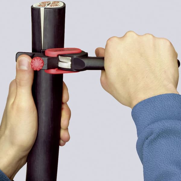 Knipex 16 40 150 Yttermantelskärare Lämplig för Rundkabel 25 mm (min)