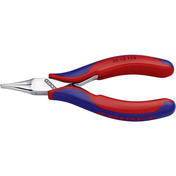 Knipex 35 12 115 SB Elektronik och finmekanik Flat tång Rak Verktygsstål 115 mm