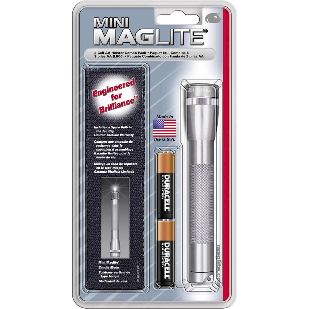 Mag-Lite Mini 2 AA Krypton Ficklampa batteri 12 lm 5.5 h 107 g