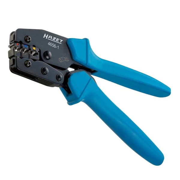 Hazet 4656-1 Crimptång Isolerad kabelsko, Isolerad kabelanslutning 0.5 till 6 mm²