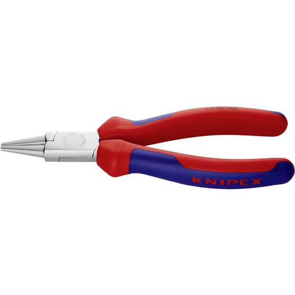 Knipex 22 05 160 Verkstad Rundtång Rak Krom-vanadium elektriskt stål 160 mm