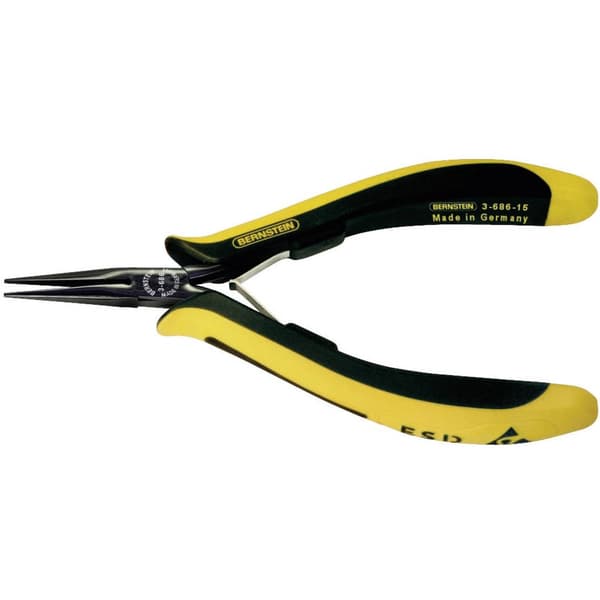 Bernstein Tools for Electronics 3-686-15 ESD Spetstång Rak 140 mm