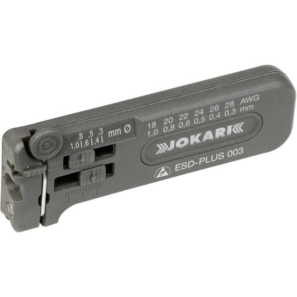 Jokari 40027 ESD-PLUS 001 ESD Kabelskalare Lämplig för PVC-trådar 0.12 till 0.40 mm