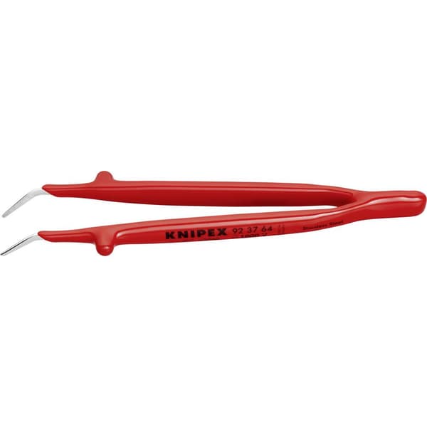 Knipex 92 37 64 VDE-pincett Spets, böjd 45°, fin 150 mm