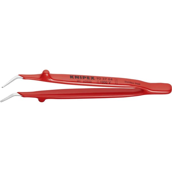 Knipex 92 37 64 VDE-pincett Spets, böjd 45°, fin 150 mm