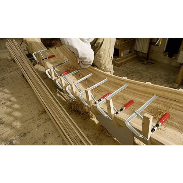 Skruvtving helt i stål GZ 120/60 Bessey GZ12 Spännvidd (max.):120 mm Gapdjup:60 mm