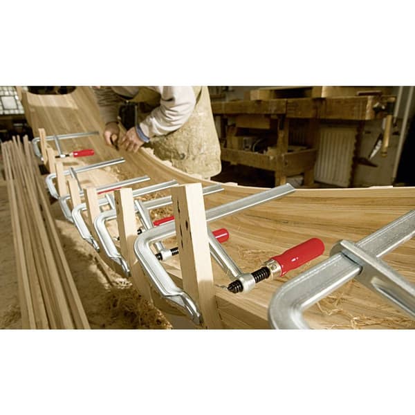 Skruvtving helt i stål GZ 120/60 Bessey GZ12 Spännvidd (max.):120 mm Gapdjup:60 mm