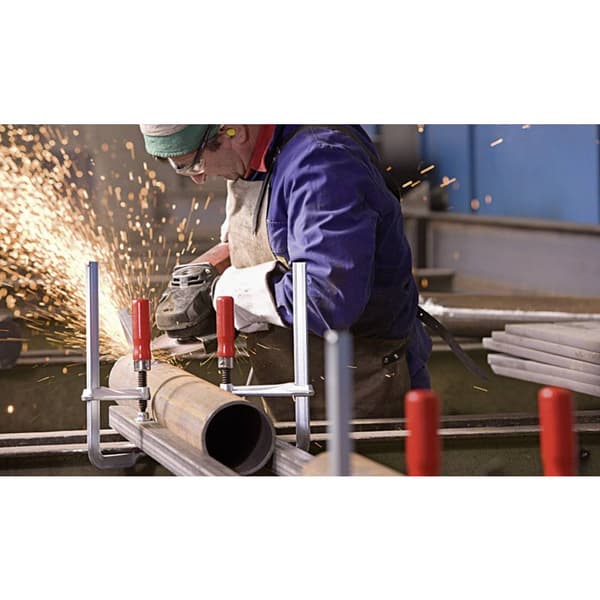 Skruvtving helt i stål GZ 120/60 Bessey GZ12 Spännvidd (max.):120 mm Gapdjup:60 mm