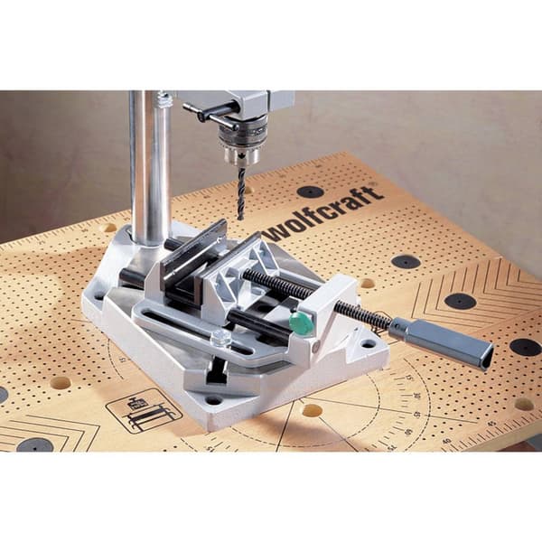 Wolfcraft Vices Skruvstycke 3410000 Käkbredd: 100 mm Spännvidd (max.): 100 mm
