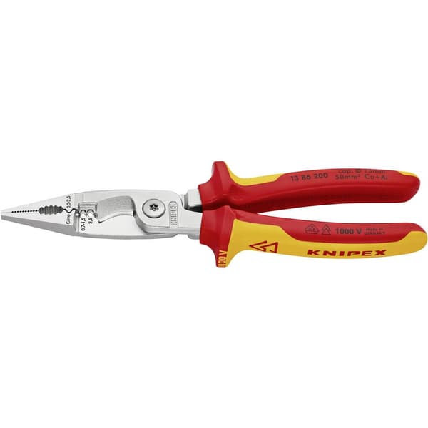 Knipex 13 86 200 13 86 200 Multifunktionstång 50 mm² (max) 0 (max) 15 mm (max)