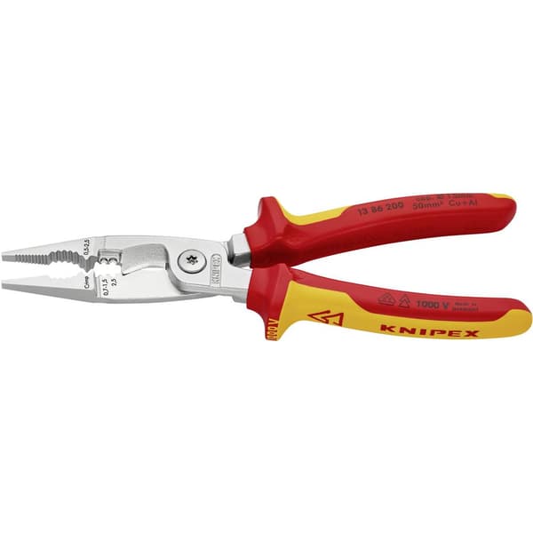 Knipex 13 86 200 13 86 200 Multifunktionstång 50 mm² (max) 0 (max) 15 mm (max)