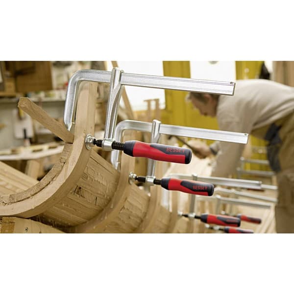 Skruvtving helt i stål GZ-2K 800/120 Bessey GZ80-2K Spännvidd (max.):800 mm Gapdjup:120 mm