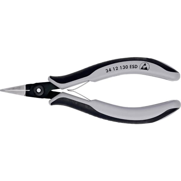 Knipex 34 12 130 ESD ESD Flat tång Rak Krom-vanadium kullagerstål 135 mm