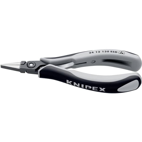 Knipex 34 12 130 ESD ESD Flat tång Rak Krom-vanadium kullagerstål 135 mm