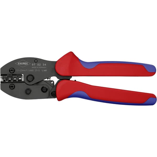 Knipex PRECIFORCE 97 52 34 Crimptång Oisolerat, öppet kontaktdon 0.1 till 2.5 mm²
