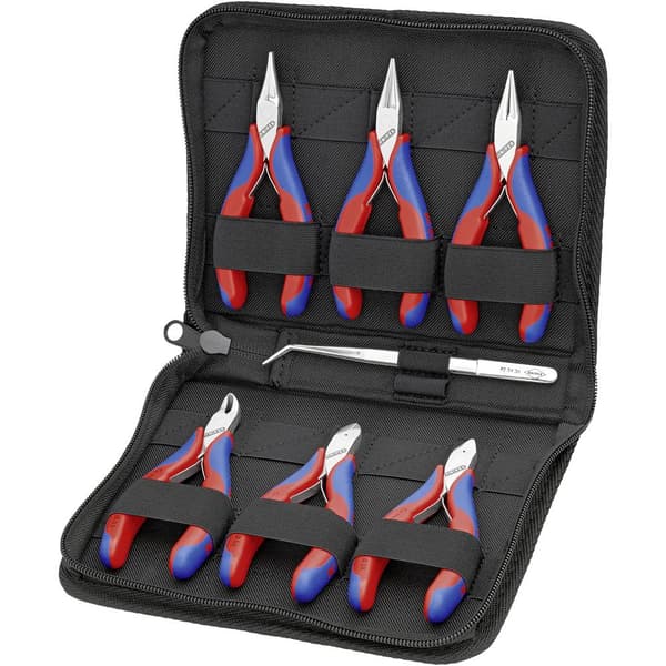 Knipex 00 20 16 Tång-set Elektronik och finmekanik 7 delar