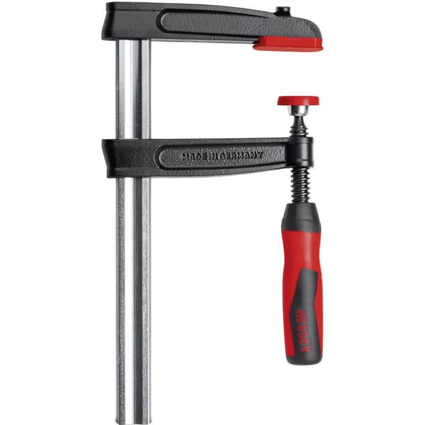 Skruvtving av aducergods med tvåkomponentshandtag Bessey TPN40BE-2K Spännvidd (max.):400 mm Gapdjup:175 mm