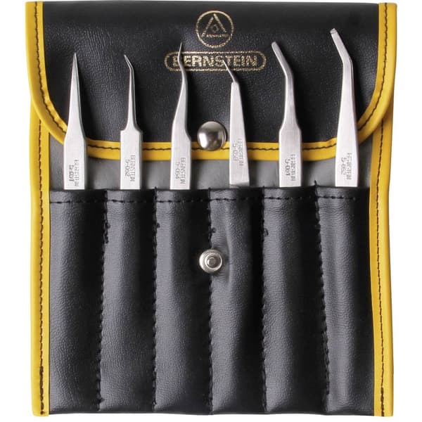 Bernstein Tools for Electronics 5-050 Pincett-set 6 delar