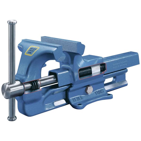 Brockhaus Heuer 100140 Skruvstycke 100140 Käkbredd: 140 mm Spännvidd (max.): 200 mm