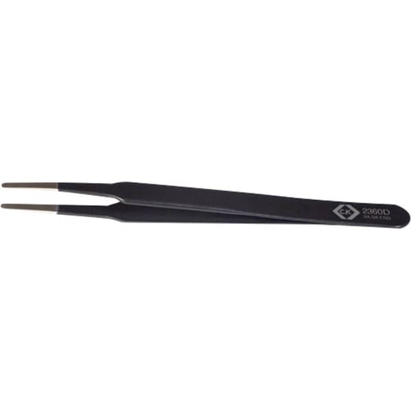 C.K T2360D ESD Pincett 2a SA-ESD Flat-rund, fin 120 mm