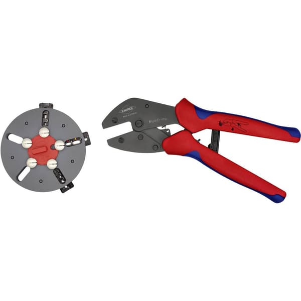 Crimptång med MultiCrimp snabbskiftesmagasin Knipex MultiCrimp (97 33 01)