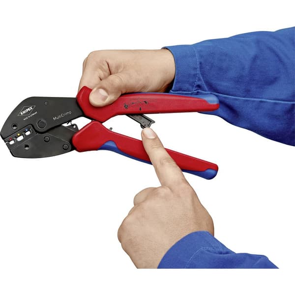 Crimptång med MultiCrimp snabbskiftesmagasin Knipex MultiCrimp (97 33 01)
