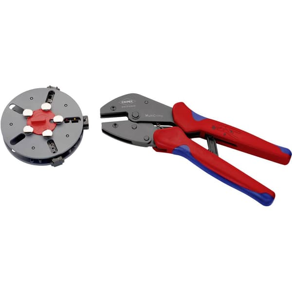 Crimptång med MultiCrimp snabbskiftesmagasin Knipex MultiCrimp (97 33 01)