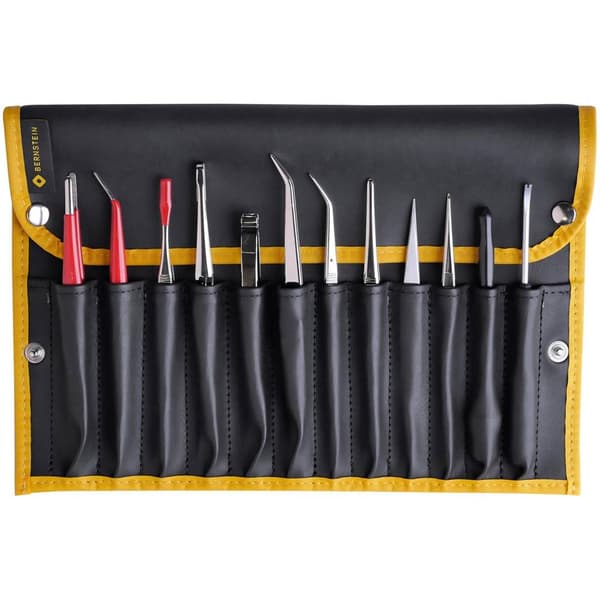 Bernstein Tools for Electronics 5-100 Pincett-set 12 delar