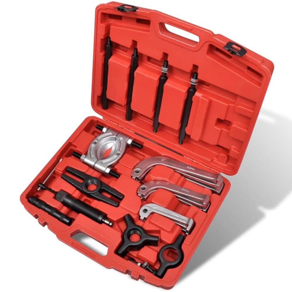 vidaXL Universell avdragarsats 25 delar hydraulisk